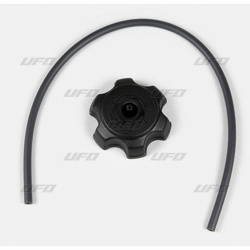 Bouchon de reservoir UFO noir type Honda CR - piecemotoquad